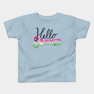 Hello Summer Kids T-Shirt